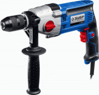 ЗУБР дрель безударная 900Вт, 13мм, 2 скорости, мет. корпус, Профессионал, Д-П900-2