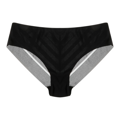 GALANTE Трусы-слипы женские с декором, р.48, 95%вискоза, 5%спандекс, черный, НБ25-8