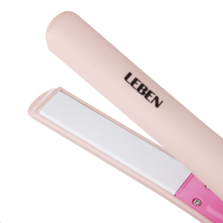 LEBEN Утюжок-выпрямитель для волос, 50Вт/220В, макс темп.нагрева 200°, керамика, пластик, 3 цвета