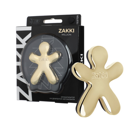 NEW GALAXY Ароматизатор на дефлектор Автомобиля, Zakki 19,2 гр, mill, black opium, toba vanil, imper