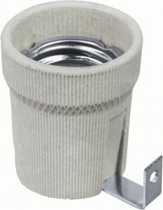 Navigator Патрон E27 керамич. подвесной с держателем NLH-CL-H-E27 (40!) 71619