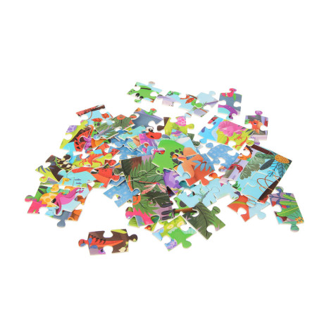 Пазл для малышей в ассортименте, картон, 12х12х3,5см, 6 дизайнов