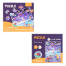 Пазл для малышей в ассортименте, картон, 12х12х3,5см, 6 дизайнов