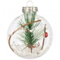 Украшение декоративное "Шар" SYQDPET- 0123045, 8см Волшебная страна