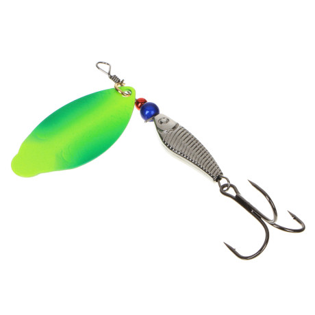 AZOR FISHING Блесна вращающаяся "Щукарь", №4, 9 гр, 5 цветов
