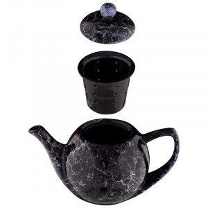 Чайник заварочный 1200мл, керамика, вуаль Элегант (кратность 5!!!) 108807 Борисовская керамика