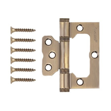 Петля AVERS 75х63-B2-AB БЕЗ врезки 2подшипника (бронза)  \2 (12/96)