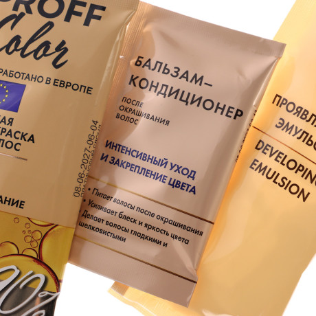 Краска для волос PROFF Color Темно-русый, 115мл