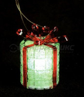 &quot;Фигура новогодн. &quot;Новогодний подарок&quot; 1LED, разноцв. 6,5см (3*LR44 в/к) 501-049 Neon-Night