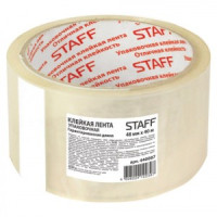 Скотч 48 мм х 40 м, STAFF, прозрач. 40 мкм, 440087