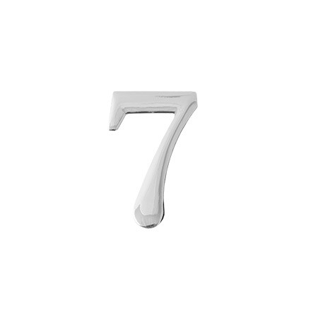 Цифра дверная "7" хром Apecs  \100 (500)