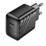 hoco. Зарядное устройство модель CS24A, USB-С 25W, цвет: черный