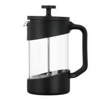 SATOSHI Лансон черный Френч-пресс 600мл, жаропрочное стекло