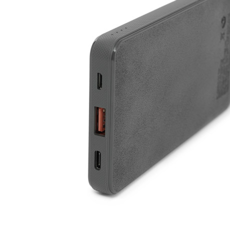 BY SM Аккумулятор мобильный, 10000мАч, Быстрая зарядка QC3.0+PD, 3А