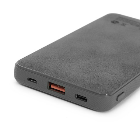 BY SM Аккумулятор мобильный, 10000мАч, Быстрая зарядка QC3.0+PD, 3А