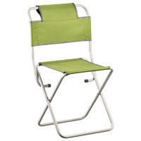 РУССО ТУРИСТО Стул туристический со спинкой высота 45см, сталь, труба 19 мм