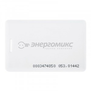 Rexant Электронный ключ (карта с прорезью) 125KHz формат EM Marin цена за шт (100!), 46-0227