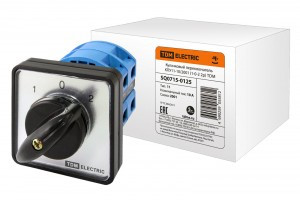 TDM КПУ11-10А/2001 (1-0-2) 2P кулачковый перекл. встраиваемый SQ0715-0125