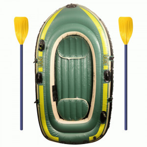 Лодка надувная с веслами 215*115см ПВХ/полипропилен VL84-237