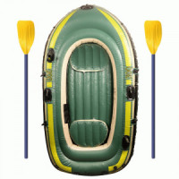 Лодка надувная с веслами 215*115см ПВХ/полипропилен VL84-237