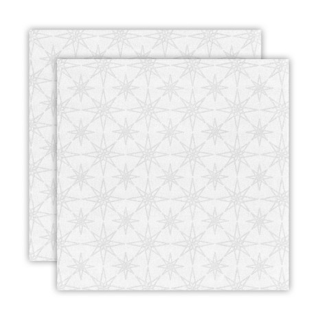 PROVANCE Щелкунчик Салфетка текстильная 2шт, 33х33см, 80% пэ, 20% люрекс