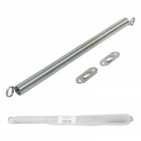 Пружина дверная d 18,5 мм L 300 мм цинк Инд.упаковка+ШК (100) Кунгур