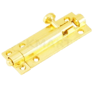 Задвижка для дверей Милан 90мм белый