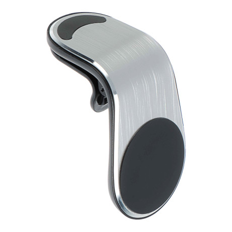 BY Держатель телефона магнитный на дефлектор, Г-образный, пластик, черный