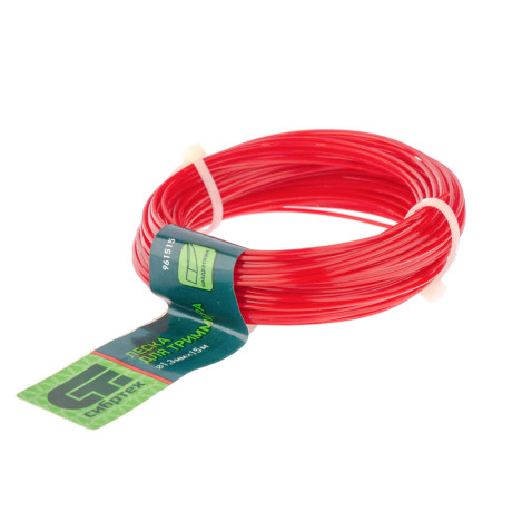 Леска для триммера квадратная, 1.3 мм х 15 м, Сибртех