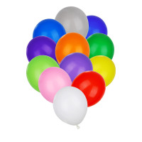 Набор воздушных шаров тм Fntastic, 25 шт, 12", цветные в пакете