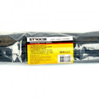 Stekker  термоусадка трубка ТУТ 4/2 мм 1м  черная, уп 50!!, цена за 1 шт HST-420-100BK 39729