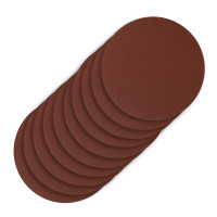 Круг абразивный на ворсовой подложке под &quot;липучку&quot;, P 400, 125 мм, 10 шт Сибртех