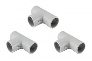 TDM тройник соед. для трубы 20 мм (50шт, цена за шт.) (50!) SQ0405-0022