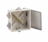 ЭРА Кор. уравнивания потенциалов KUPR 85х85х40мм ОУ (шина 6х9, 8 групп) IP44 KUPR-85-85-40 4636