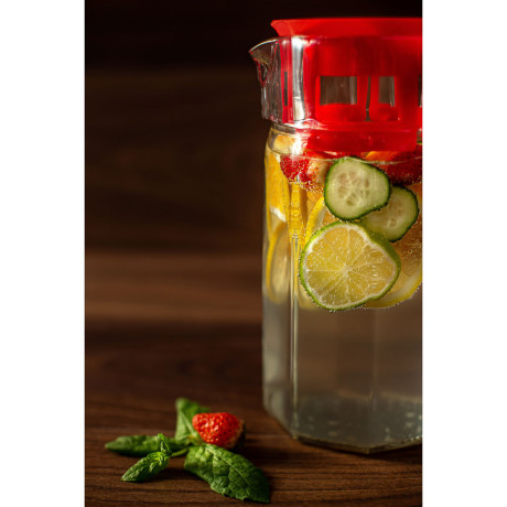 PASABAHCE Кошем Кувшин 1250мл, стекло, с крышкой, инд. упаковка, 43414B