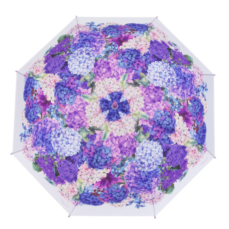 Зонт-трость женский, металл, пластик, ПВХ, 60 см, 8 спиц, 3 дизайна