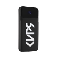 BY Киря Аккумулятор мобильный, 10000мАч, встроенные кабели, индик.заряда, светящийся логотип