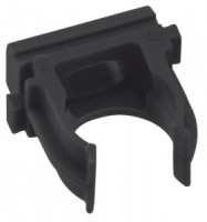 EKF Крепеж-клипса черная d25м Plast (уп.10шт, цена за шт) derj-z-25b