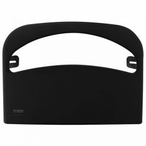 Диспенсер д/покрытий на унитаз LAIMA PROFESSIONAL ORIGINAL (Система V1), 1/2 сложения, черный, ABS-п