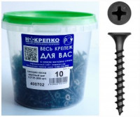 Саморез оксид по дереву крупный шаг 3,5*25 (800 шт EC) ведро НАКРЕПКО 400702