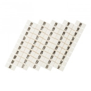 EKF Маркеры для JXB-ST 2,5 без нумерации (уп.50шт, цена за уп) PROxima zb-st-2.5-0