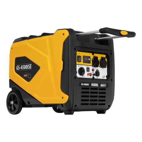 Генератор инверторный GS-4500iSE, 4,5 кВт, 230 В, закрытый корпус, электростартер DENZEL