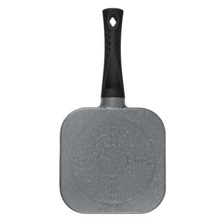 Сковорода литая тм SATOSHI 4 секции, 18см, антипригарное покрытие мрамор, индукция