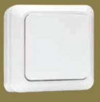 EKF Рим выкл. ОУ 1 кл. 10А белый ENV10-021-10