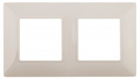 ЭРА 14 Elegance рамка СУ 2 мест., сл.кость 14-5002-02 4803