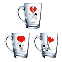 ОСЗ Любовь это... Кружка Капучино 300мл, стекло