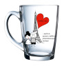 ОСЗ Любовь это... Кружка Капучино 300мл, стекло