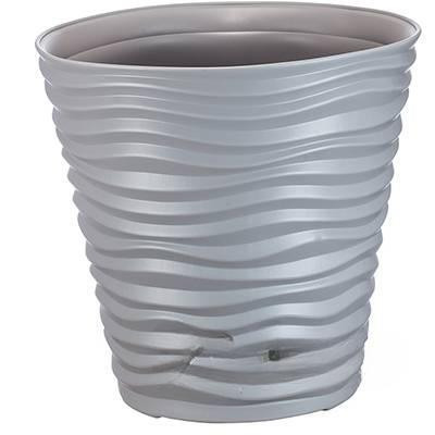 Кашпо ДЮНА  460*450 50л серый М3403 (3)