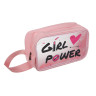 Косметичка банная с боковой ручкой тм ЮL Girl Power, ПУ, ПВХ, 21,5х12,5х8, 3 цвета