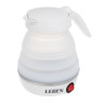 Чайник электрический тм LEBEN 600мл, 600Вт, складной, силикон, пластик, белый